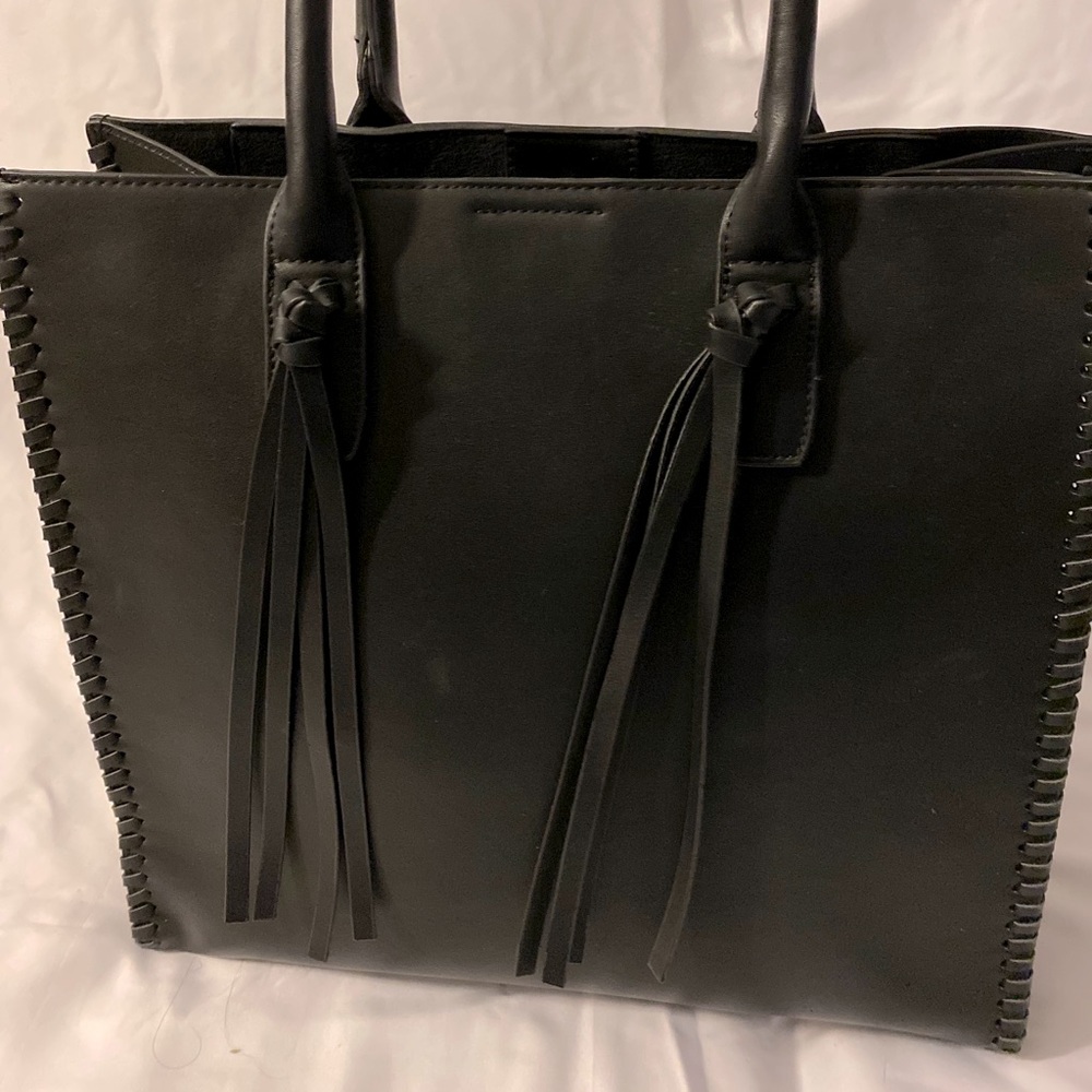 Black Purse with tassels